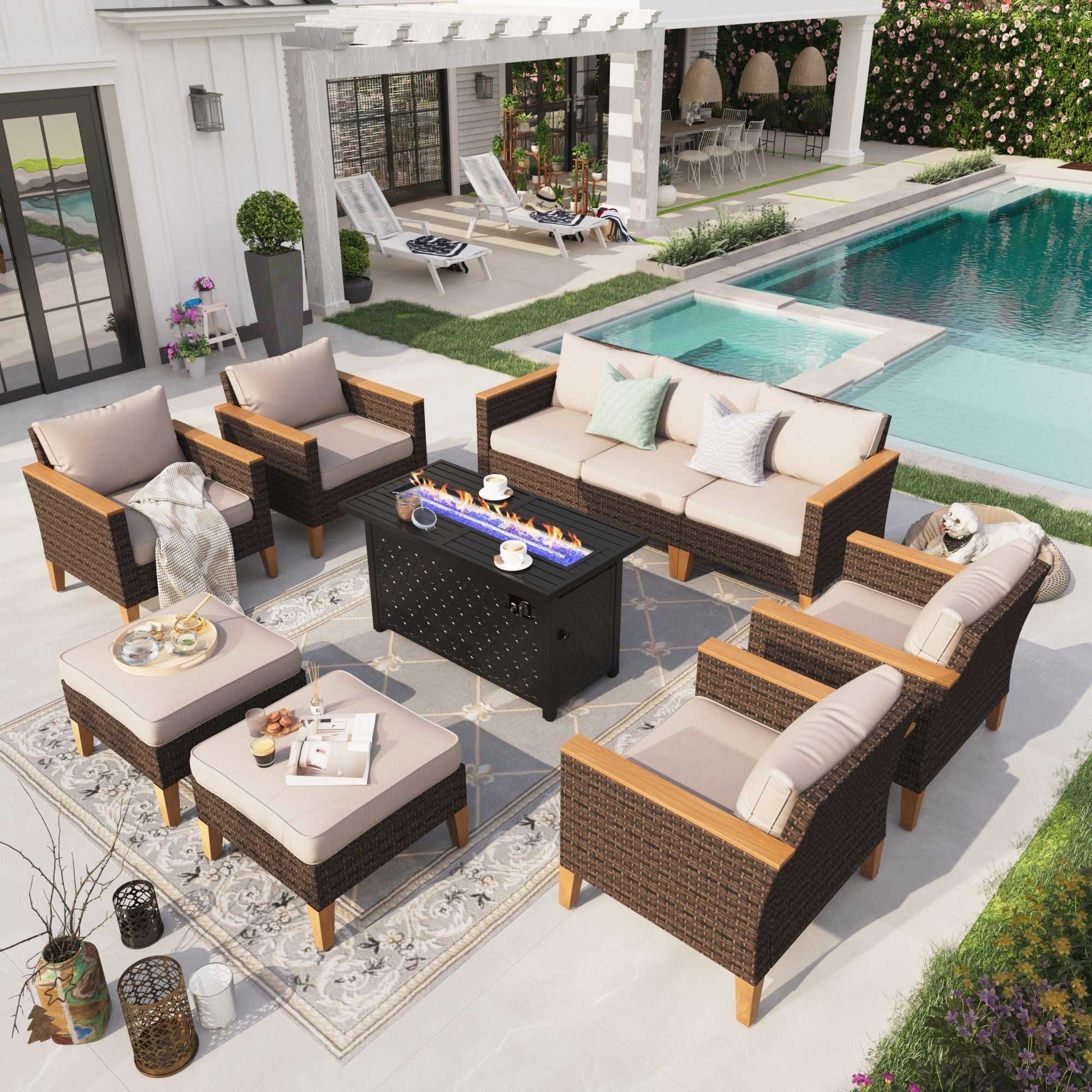 Patioflare georgia conversation set new arrivals