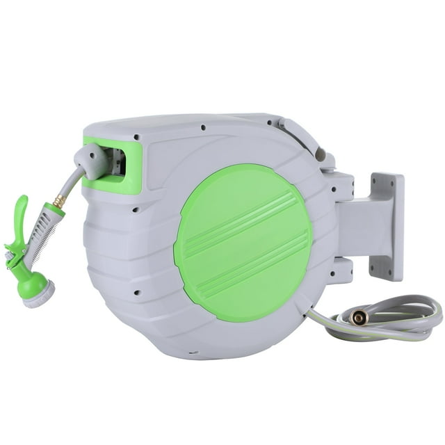 Sophia & William 100ft Retractable Garden Hose Reel Sophia & William 100ft Retractable Garden Hose Reel