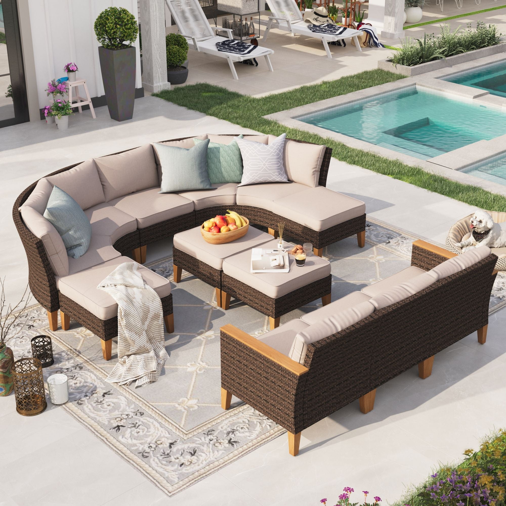 Willow 4 piece patio set sales