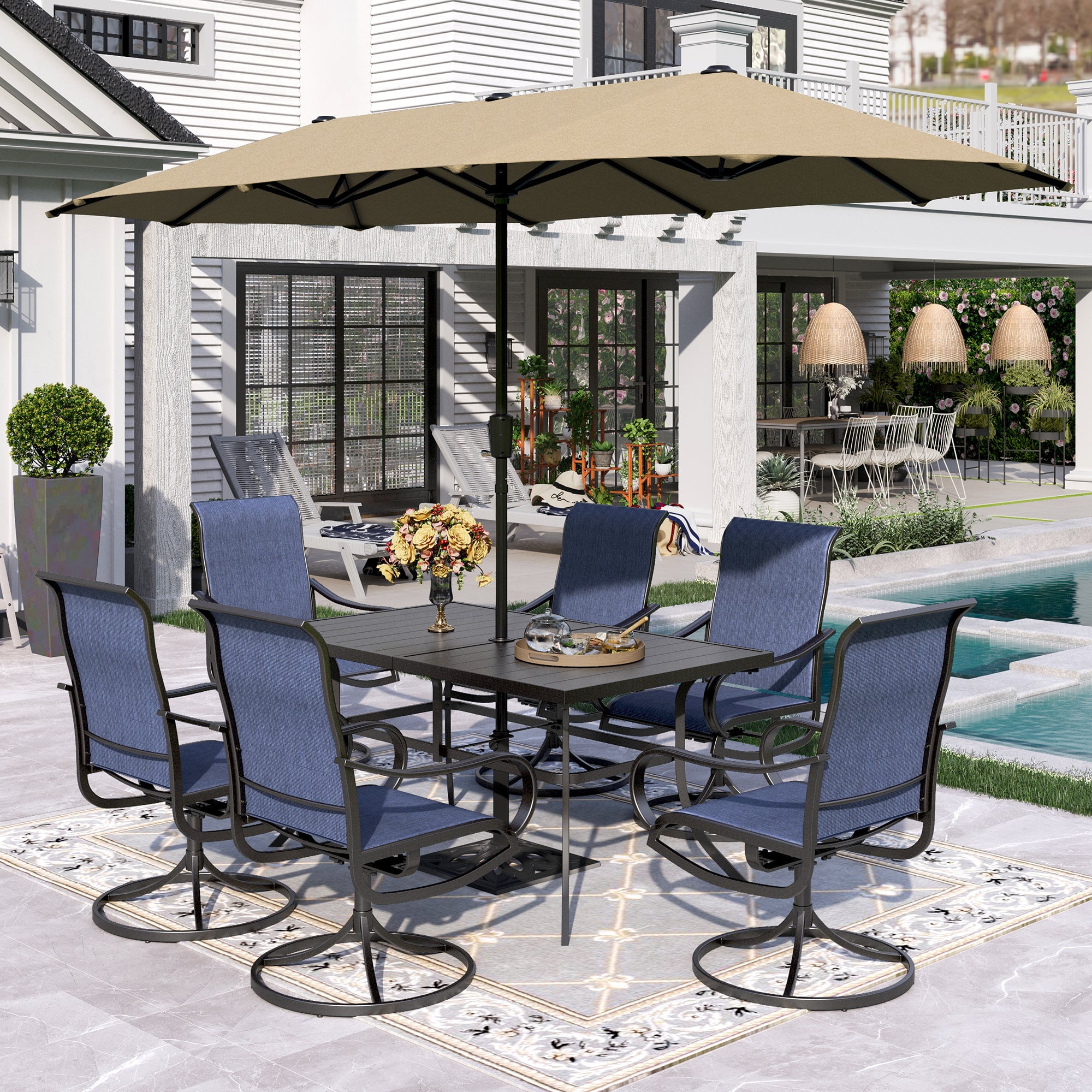 3 in one car seat stroller R518 Leather And Round Patio Table providing you with all Color:LA- Yellow Umbrella Children's Patio Furniture