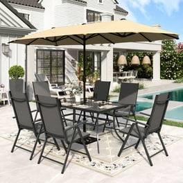 Umbrella table and chairs walmart hotsell