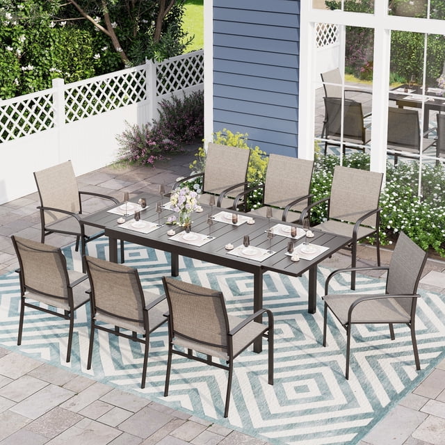 9 Piece Dining Patio Setnull