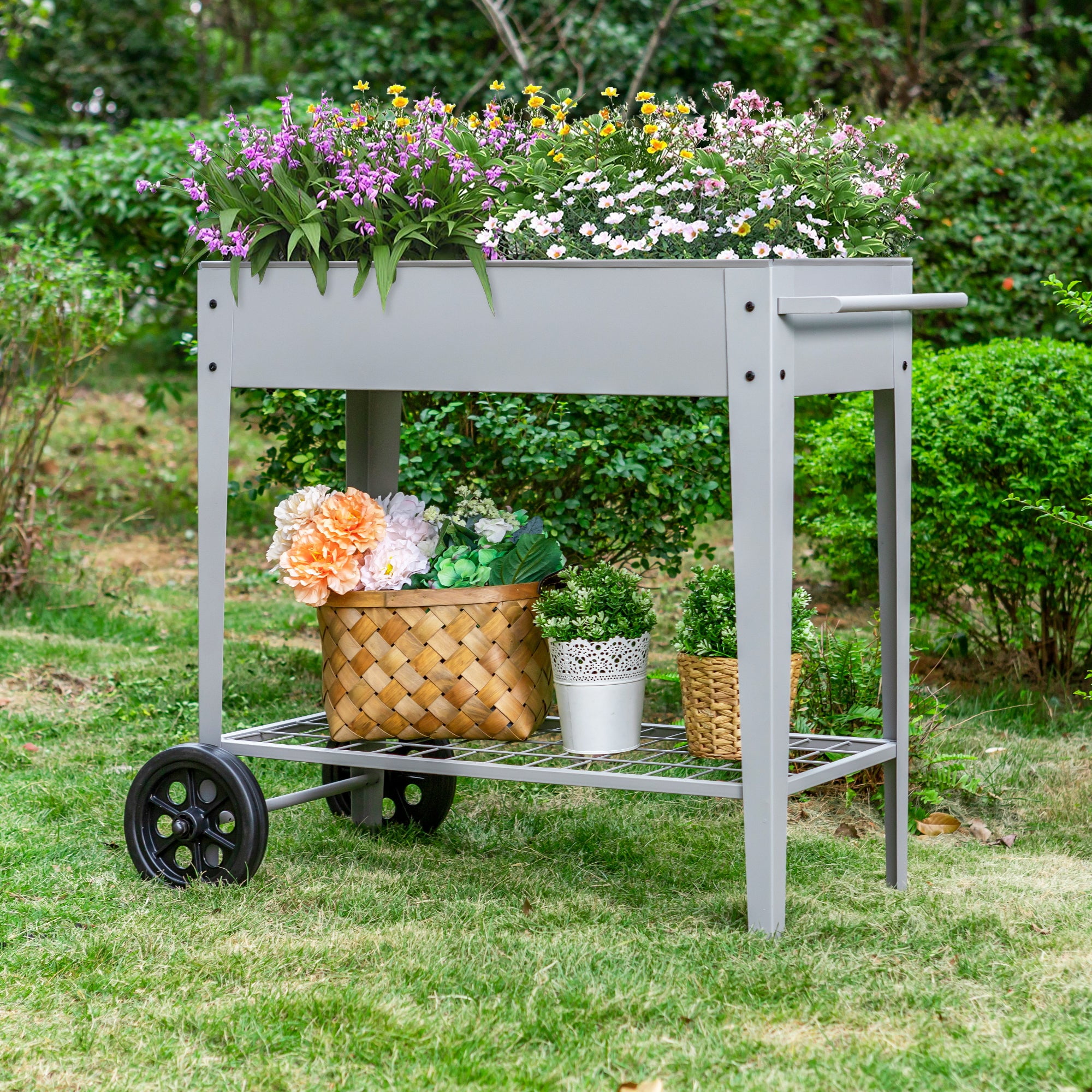 Free Shipping! Sophia & William Raised Planter Box with Legs Free Shipping! Sophia & William Raised Planter Box with Legs