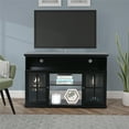 thumbnail image 1 of Sophia & William TV Stand for TVs up to 55" Storage Cabinet with 2 Glass Door, Black, 1 of 5