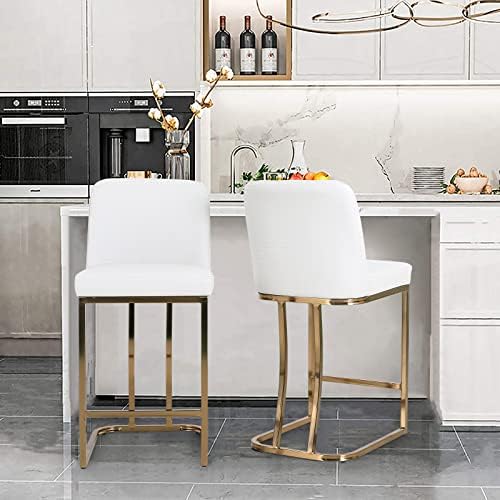 Sophia & William Counter Height Stools 24 Inch Stools with Back for