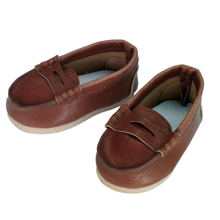 product image of Sophia's - 18" Doll - Cognac Penny Loafer - Brown