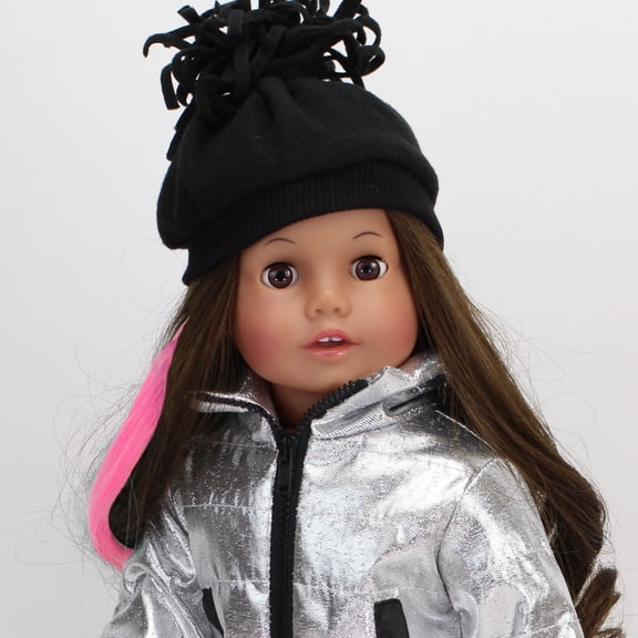 Sophias Doll Hair Clip-In Extensions with Three Colors