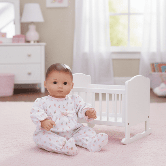 Sophia's Floral Footie Pajama Outfit for 15'' Dolls