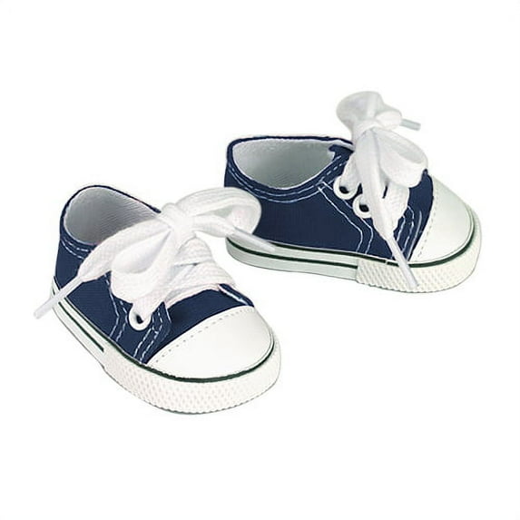 Sophia’s Low-Top Canvas Sneakers for 18” Dolls, Navy