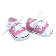 thumbnail image 1 of Sophia's Pink Lace-Up Canvas Sneakers for 18" Dolls, 1 of 6