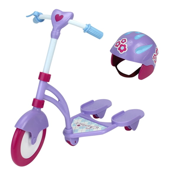 Sophia's Mini Scooter and Helmet Set for 18" Dolls, Multicolor