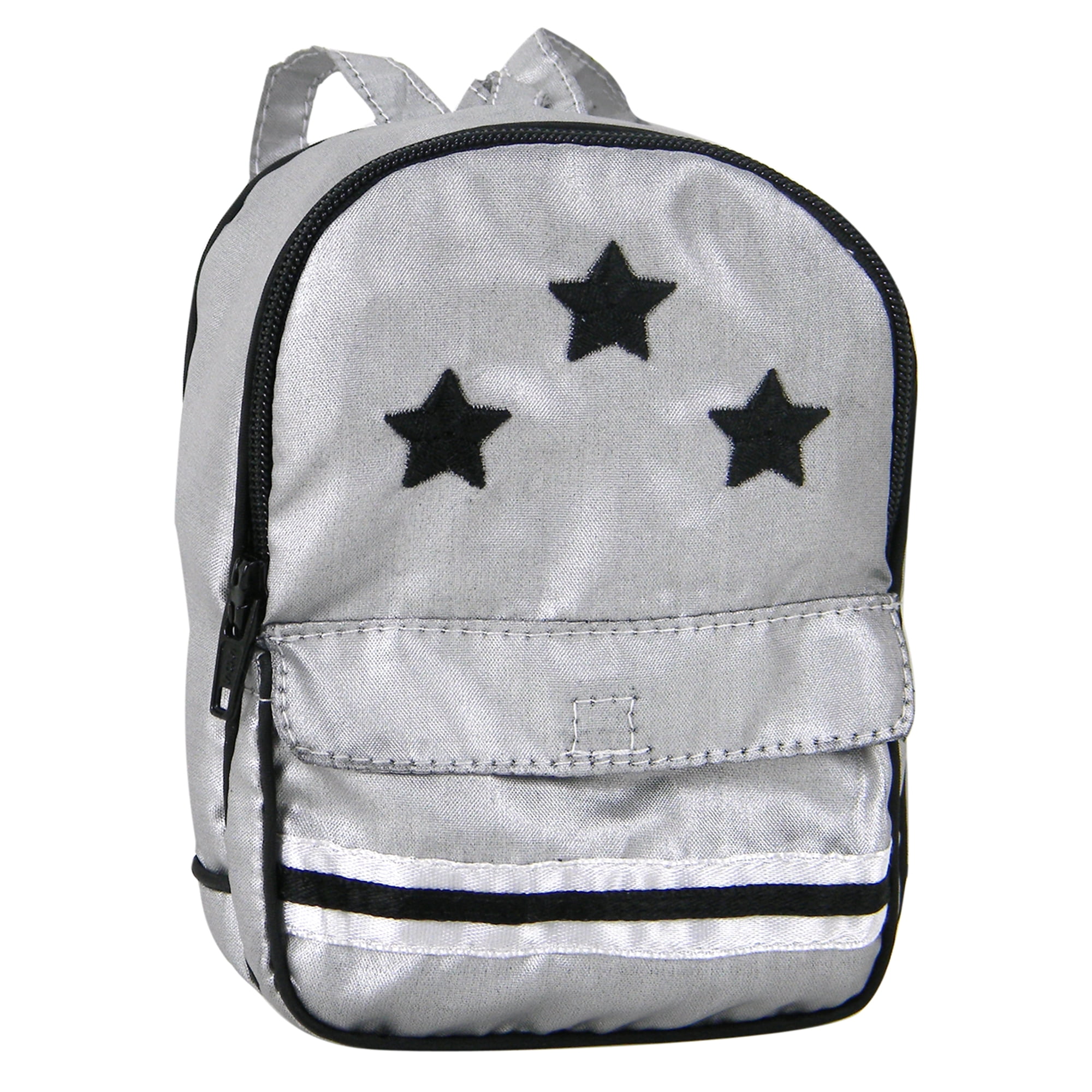 Sophia’s Nylon Backpack for 18” Dolls, Silver