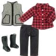 thumbnail image 1 of Sophia's Parisian Outfit with Beret for 18" Dolls, Blue/Pink, 1 of 3