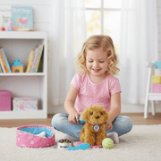 Sophia's Plush Puppy and Accessories Set for 18" Dolls