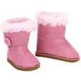 thumbnail image 1 of Sophia's Winter Boots for 18" Dolls, Pink, 1 of 4