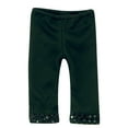 thumbnail image 1 of Sophia's by Teamson Kids Adorable Basic Solid-Colored Wardrobe Essential Mix & Match Stretch Fit Sequin-Trimmed Leggings for 18â€ Dolls, Black, 1 of 2