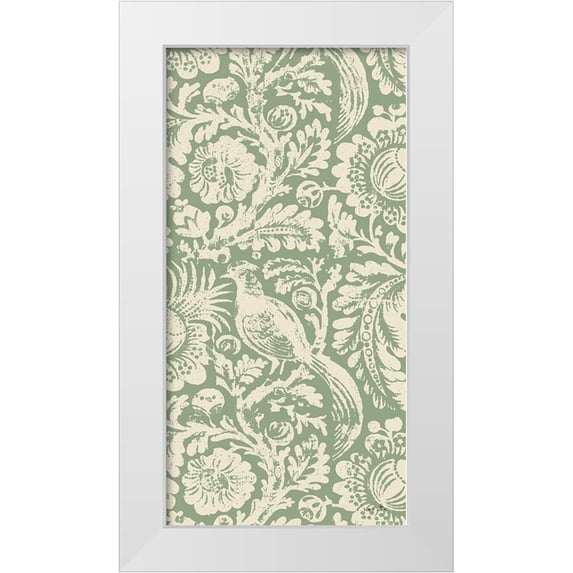 Sophie 6 11x18 White Modern Wood Framed Museum Art Print Titled - Abigail I
