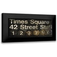 thumbnail image 1 of Sophie 6 14x8 Black Modern Framed Museum Art Print Titled - Times Square NYC, 1 of 5