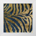 thumbnail image 1 of Sophie 6 15x15 White Modern Wood Framed Museum Art Print Titled - Zebra Pattern, 1 of 4