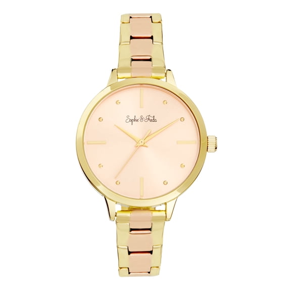 Sophie And Freda Milwaukee Bracelet Watch - Gold/Rose Gold