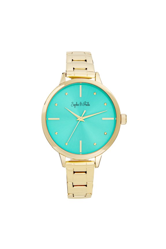 Milwaukee Bracelet Watch - Gold/Teal