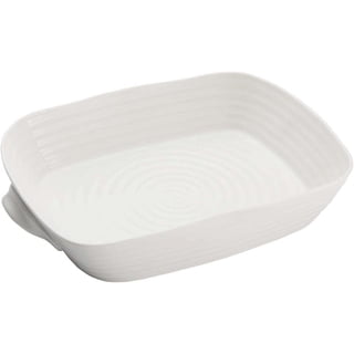 Portmeirion Sophie Conran White Ramekins – Set Of 4, 3.5 Inch 7 Oz Porcelain Dishes, Oven, Microwave & Freezer Safe
