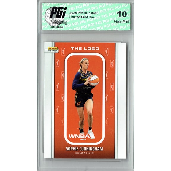 Sophie Cunningham 2025 WNBA The Logo #LOGO-30 Only 1,447 Made Rare Card PGI 10