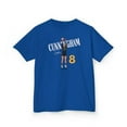 thumbnail image 1 of Sophie-Cunningham #8 Women Basketball Cartoon Kids Heavy Cotton Tee-KWBSC8001B-Royal-M, 1 of 3