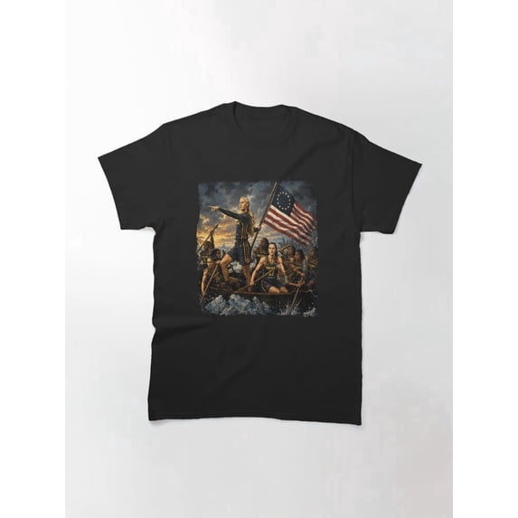 Sophie Cunningham Crossing The Delaware T-Shirt Sizes S-5Xl GooGate