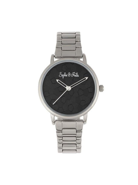 Sophie & Freda SAFSF4701 Breckenridge Bracelet Womens Watch; Silver