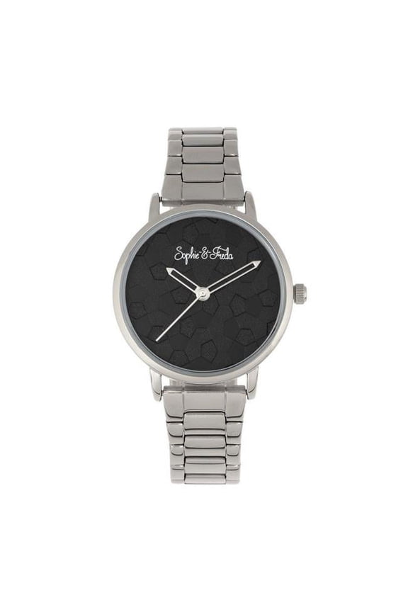 Sophie & Freda SAFSF4701 Breckenridge Bracelet Womens Watch, Silver