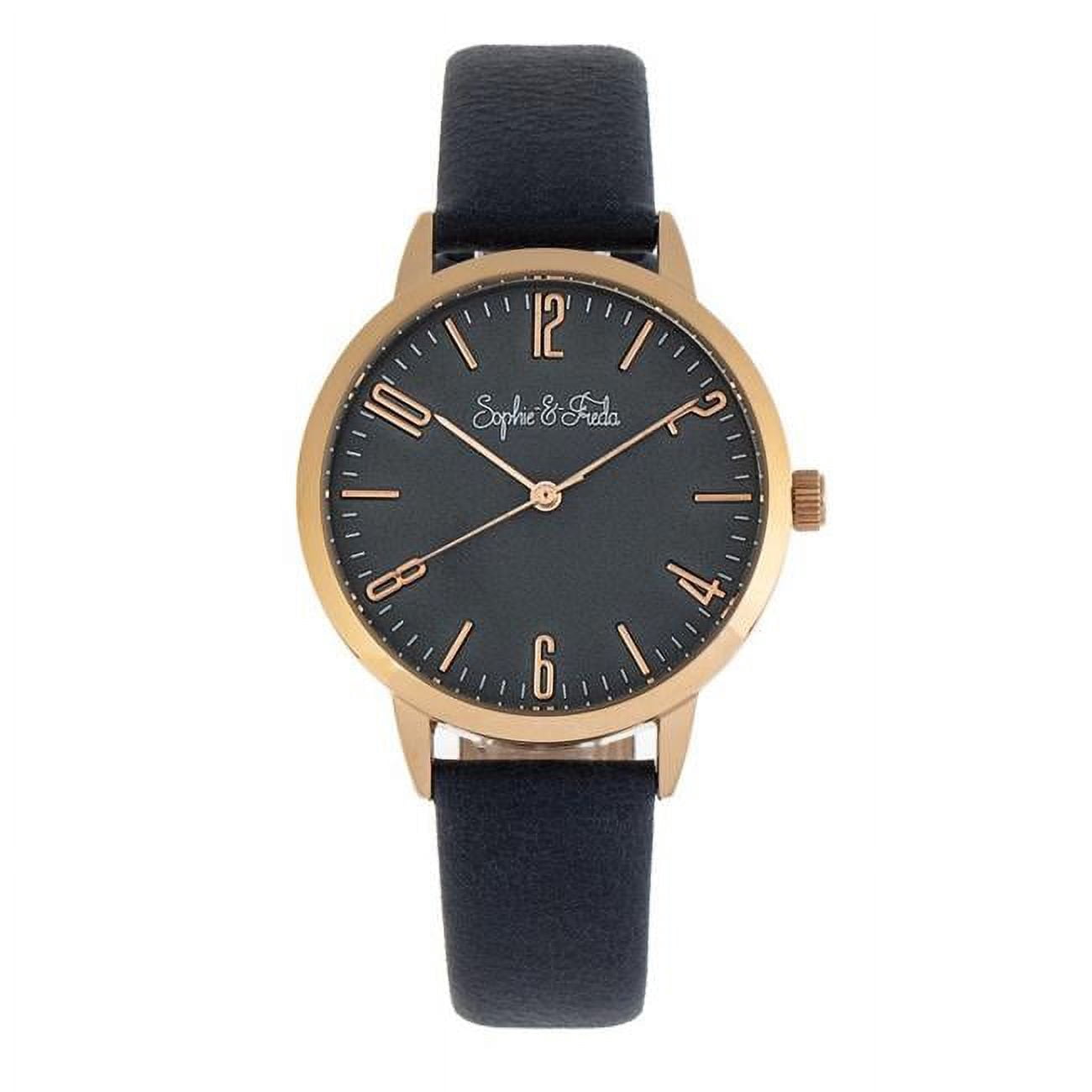 Sophie and Freda black and gold watch Sophie and Freda Berlin Women main image 2