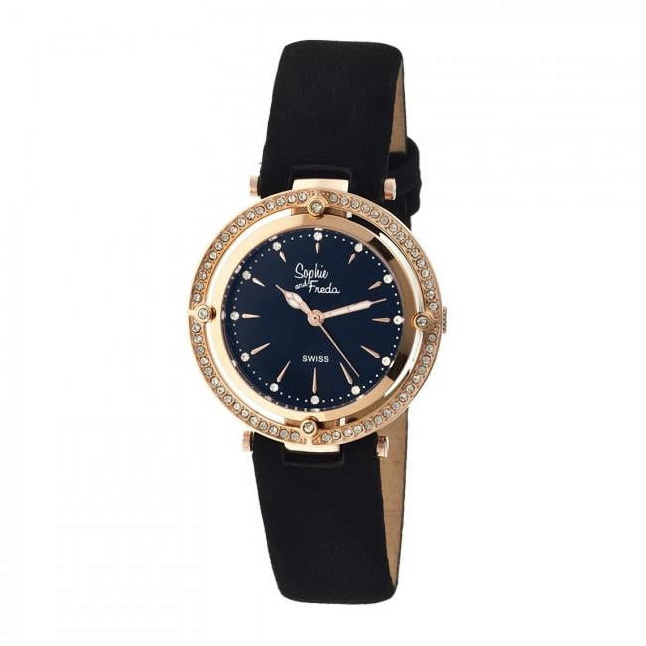 Sophie and Freda black and gold watch Sophie and Freda Berlin Women main image 4