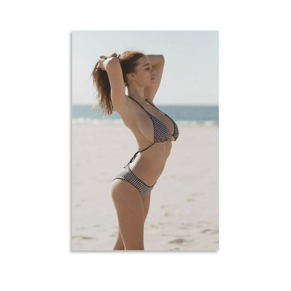 Sophie Mudd Hot Girl Sexy Poster (10) Canvas Art Poster and Wall Art Picture Print Modern Family bedroom Decor Posters 16x24inch(40x60cm)