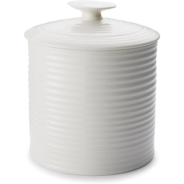 Sophie White Large Canister 80 Ounce Food Storage Container with Lid