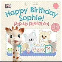 Pre-Owned Sophie La Girafe: Pop-Up Peekaboo Happy Birthday Sophie!: Pop-Up Peekaboo! (Board book) 1465432566 9781465432568