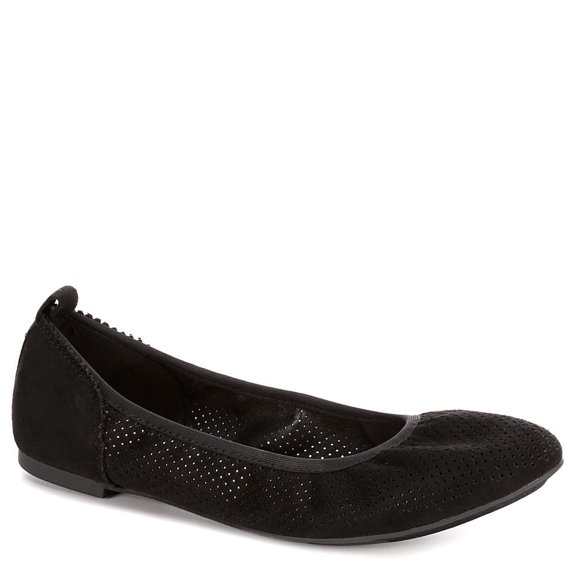 Sophie17 Womens Joy Slip On Ballet Flat Shoes, Black, US 6