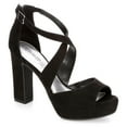 thumbnail image 1 of Sophie17 Womens Vanessa Platform Sandal Shoes, Black, US 7.5, 1 of 7