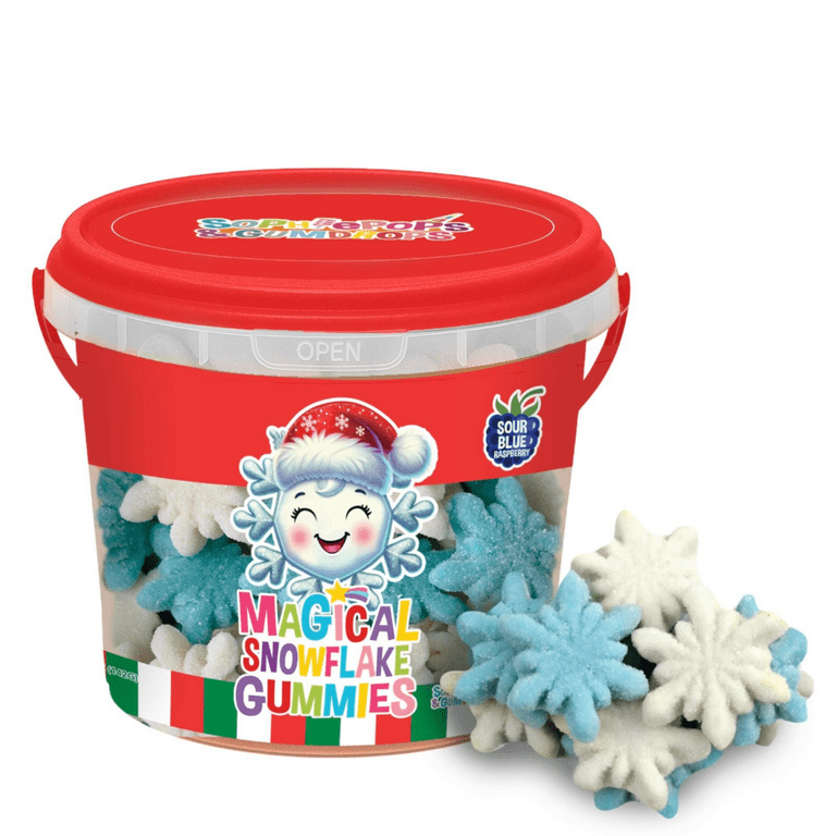 Sophiepops & Gumdrops Magical Snowflake Gummies Holiday Bucket