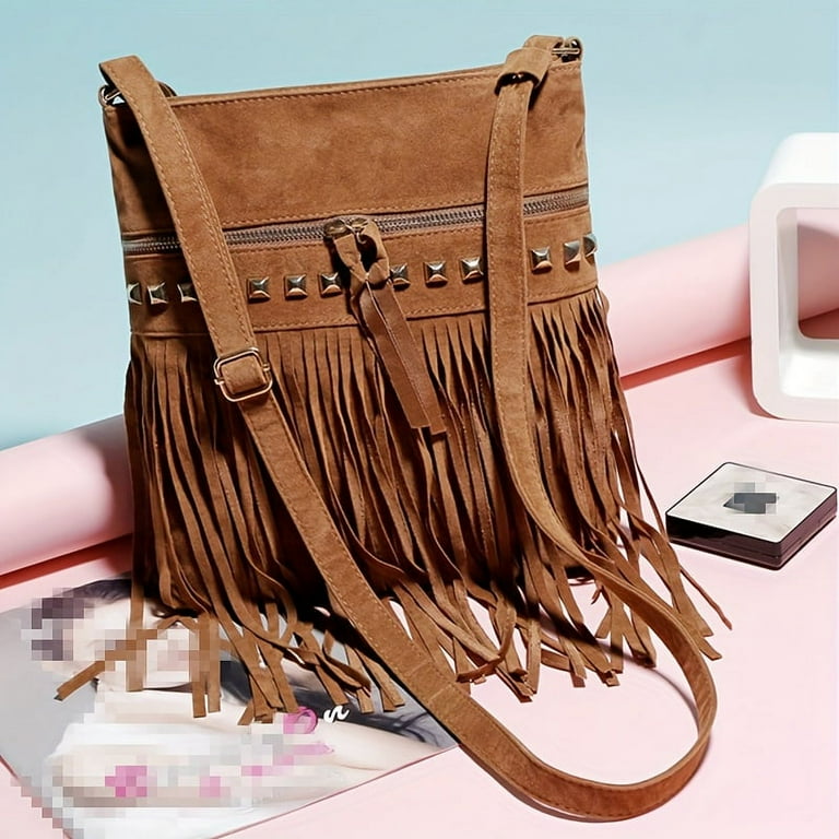 Boho chic crossbody bag 2025
