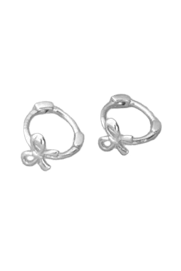 Sophisticated Bow Studs Earrings Y2K Style Piercing Ear Rings for Daily Wear