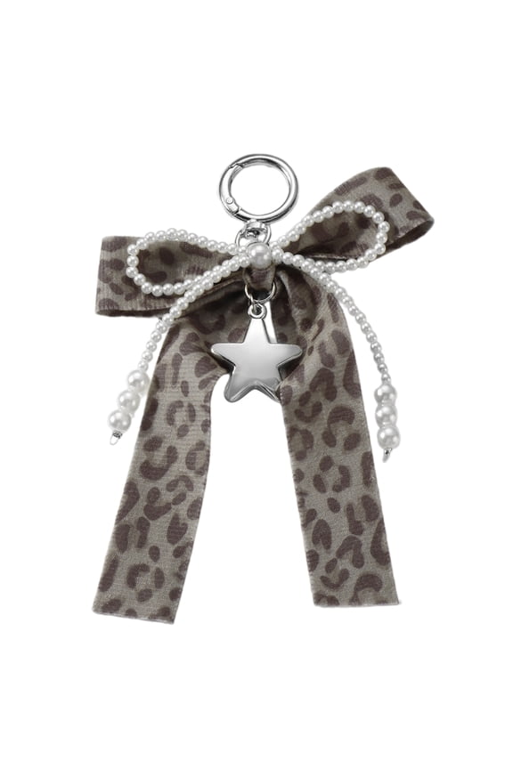 Sophisticated Bows Keychain Fashion Heart Bag Pendant Handbag Decoration Accessory for Trendsetters' Bags and Keys