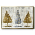 thumbnail image 1 of Sophisticated Christmas Collection A - Framed Gallery Wrapped Holiday Canvas - 25 x 37 - Gold Frame, 1 of 9