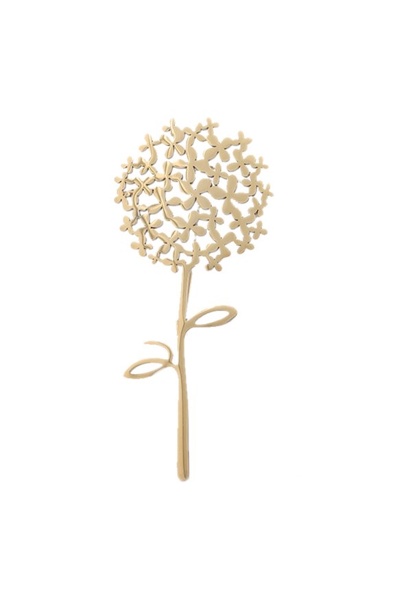 Sophisticated Dandelions Lapel Pin in Sturdy Farbic Easy to Wear for Parties Supplies and Stage Performances Accessory