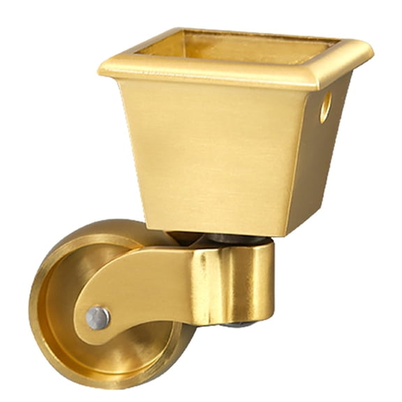 Sophisticated Design Brass Casters Perfect For Vintage Furniture Style