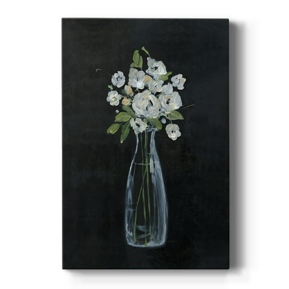 Sophisticated Farm Floral II Premium Gallery Wrapped Canvas - Ready to Hang