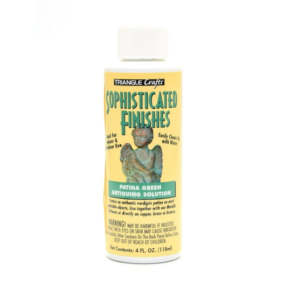 Sophisticated Finishes Patina Green Antiquing Solution 4 oz. (pack of 2)