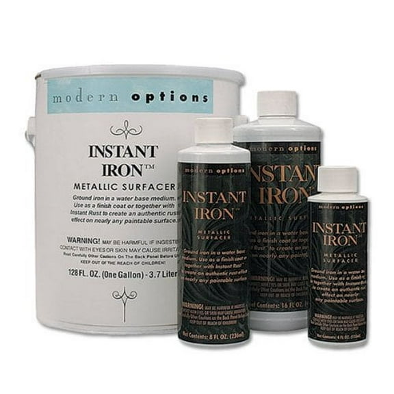 Sophisticated Finishes by Modern Options - Instant Antiquity Patina and Rusting Solutions - 4 oz. - Instant Rust