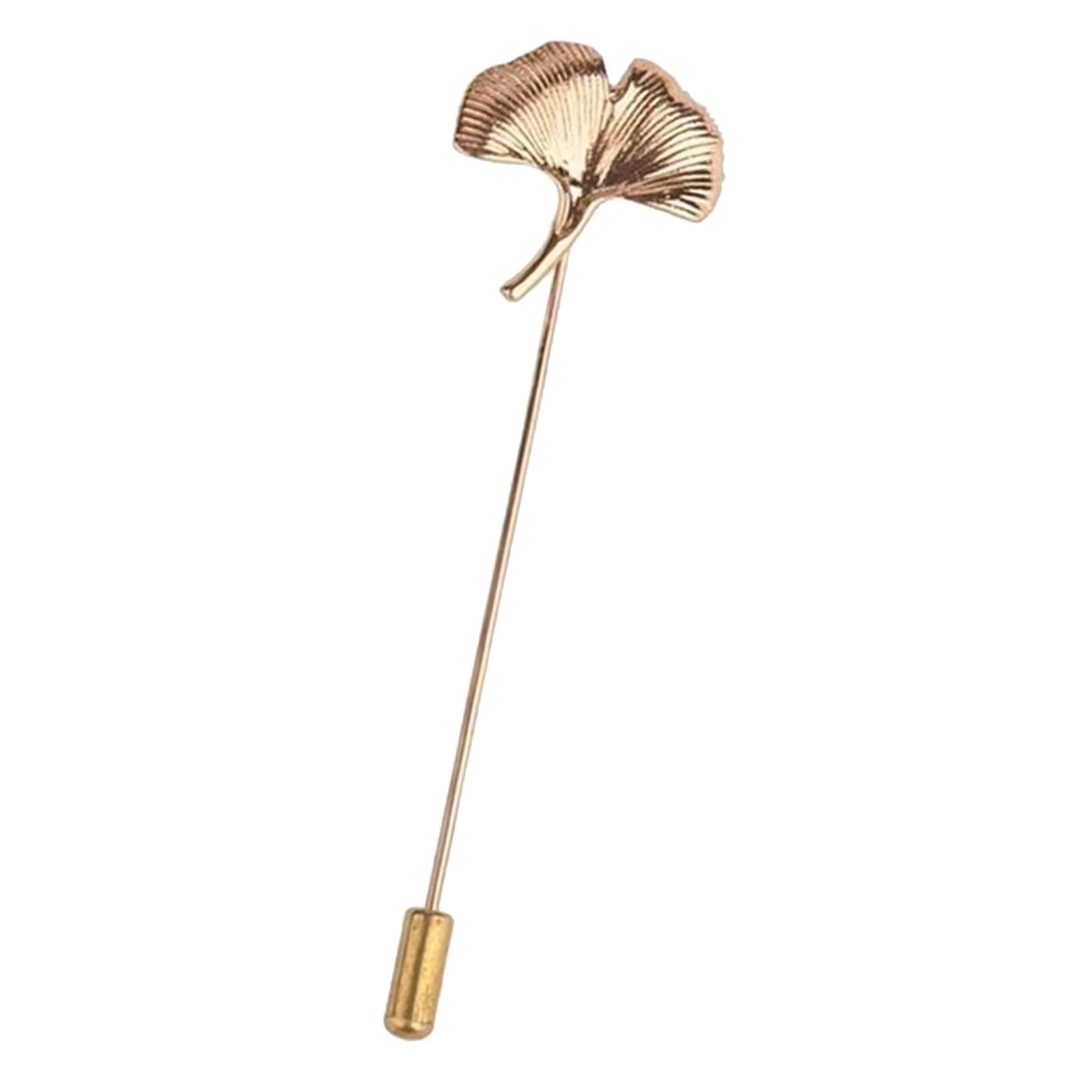 Sophisticated Gingko Lapel Pin in Sturdy Farbic Easy to Wear for ...