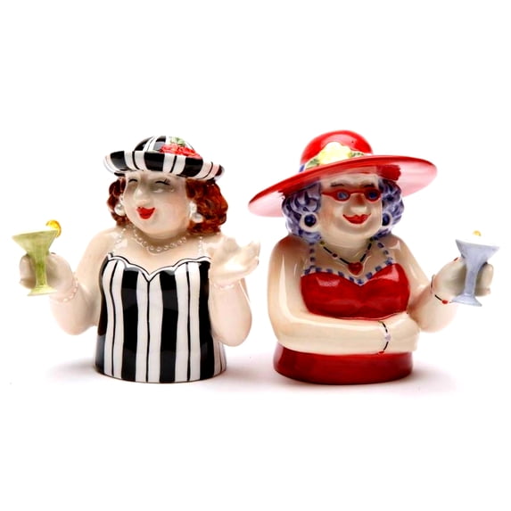 Sophisticated Ladies Salt & Pepper Shaker